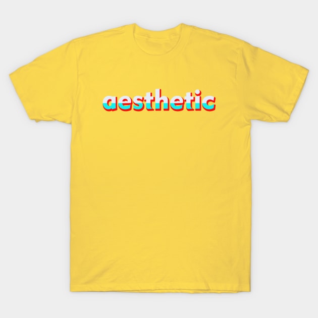 aesthetic T-Shirt by thedesignleague